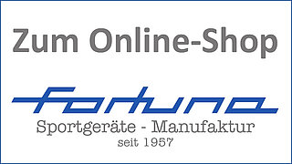 Zum Online-Shop: Fortuna Sportgeräte Manufaktur