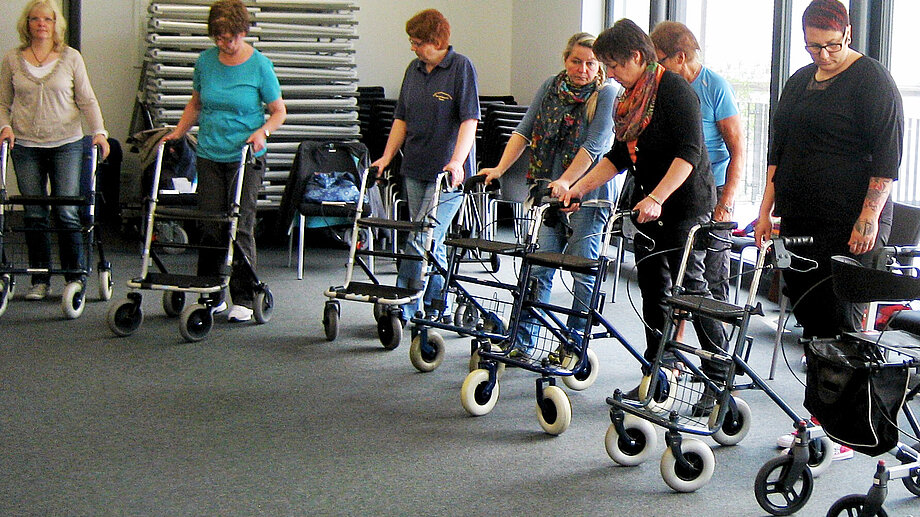 Bild Rollator bearbeitet