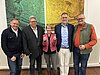 V.l.: Klaus-Dieter Welker (Vizepräsident Sport LV RL), Achim Bersch (Geschäftsführer LV RL), Corinna Tentrup-Tiedje (Vizepräsidentin Finanzen LV RH), Jens Harrendorf (Präsident LV RH), Kai Mader (Vizepräsident Finanzen LV RL).