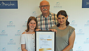 Platz 1 in der Gruppe 2 für den TV 08 Heppingen im Vereinswettbewerb.