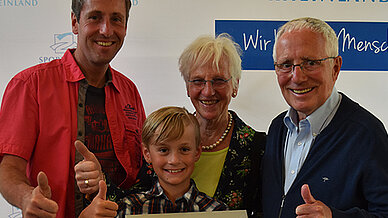 Familie Rössling ist Sportabzeichen-Familie 2016.