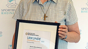 Platz 1 in der Gruppe 4 für die Blandine-Merten-Realschule im Schulwettbewerb.