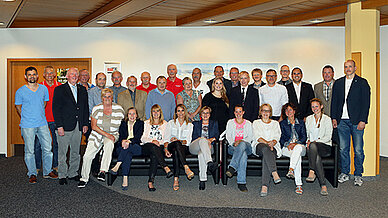 Ehrung der besten Sportabzeichen-Vereine und -Schulen.