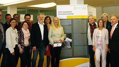 Eröffnung der Ausstellung in der Stadthalle Boppard 2017